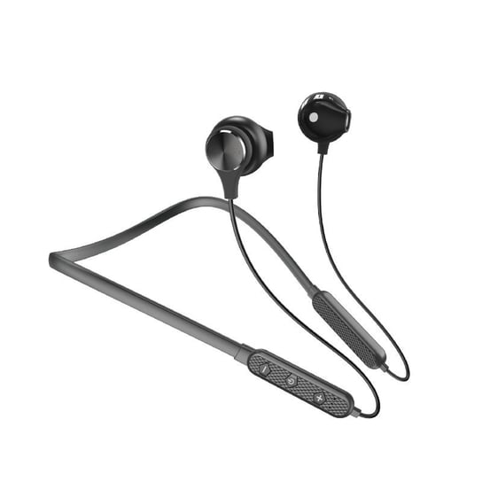 Dudao douszne bezprzewodowe słuchawki bluetooth zestaw słuchawkowy czarny (U5 Plus black) - Czarny Dudao