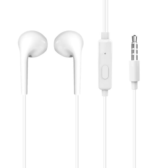 Dudao douszne przewodowe słuchawki mini jack 3.5mm zestaw słuchawkowy biały (X10S white) Dudao