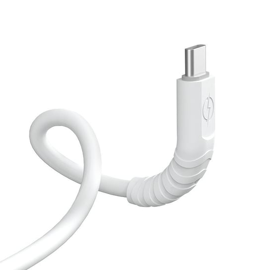 Dudao kabel, przewód USB Typ C - USB Typ C 6A 100W PD 1m biały (TGL3C) Dudao