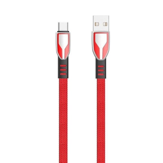 Dudao kabel USB - USB Typ C 5 A 1 m czerwony (L3PROT red) Dudao