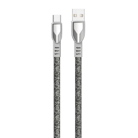 Dudao kabel USB - USB Typ C 5 A 1 m szary (L3PROT gray) Dudao