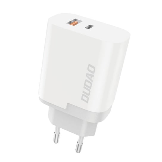 Dudao ładowarka sieciowa USB / USB Typ C Power Delivery Quick Charge 3.0 3A 22,5W biały (A6xsEU white) Dudao