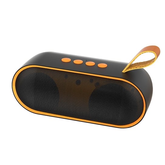 Dudao przenośny bezprzewodowy głośnik Bluetooth pomarańczowy (Y9 orange) - Pomarańczowy Dudao