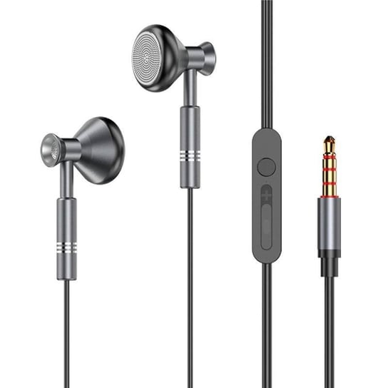 Dudao przewodowe słuchawki douszne 3,5 mm mini jack szary (X8Pro grey) Dudao