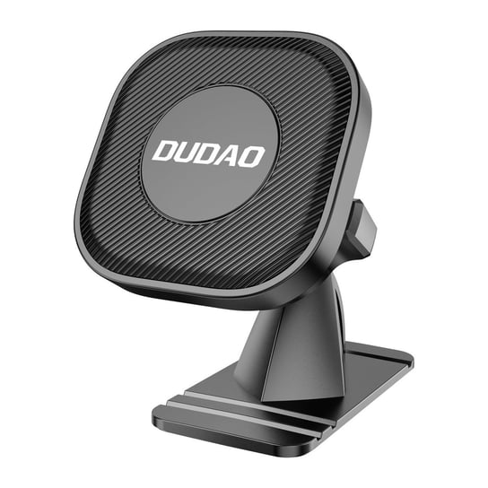 Dudao samoprzylepny magnetyczny uchwyt samochodowy do telefonu na kokpit deskę rozdzielczą czarny (F6C) Dudao
