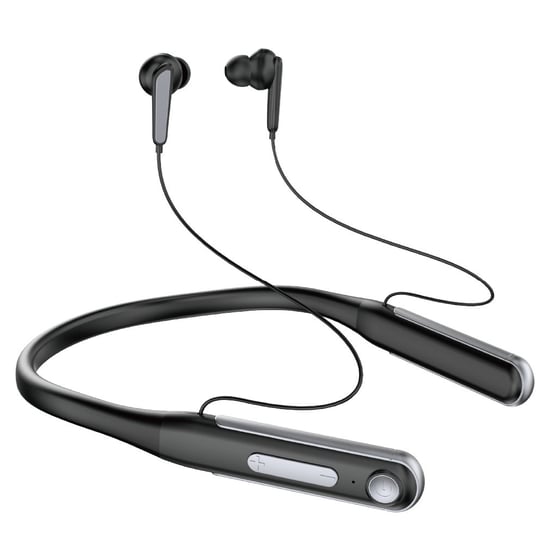 Dudao Sportowe Słuchawki Dokanałowe Bluetooth Neckband 400Mah Czarny (U5Max) Dudao