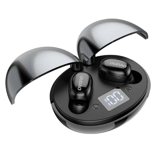 Dudao TWS bezprzewodowe dokanałowe słuchawki Bluetooth 5.0 czarny (U14) Dudao