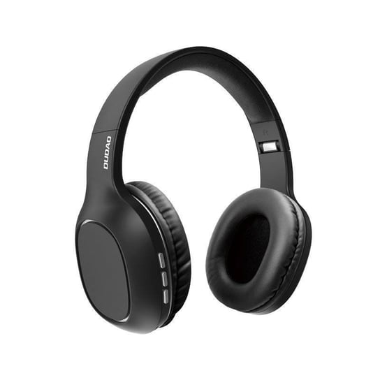 Dudao wielofunkcyjne bezprzewodowe nauszne słuchawki Bluetooth 5.0 czytnik kart micro SD radio FM czarny (X22Pro black) Dudao