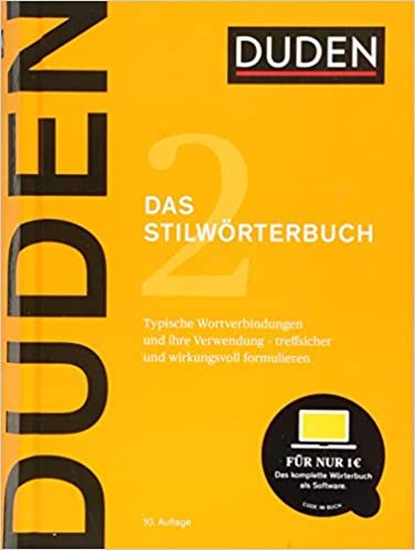 Duden - Das Stilwörterbuch Bibliograph. Instit. Gmbh, Bibliographisches Institut