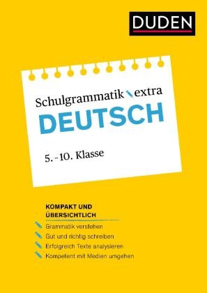 Duden Schulgrammatik extra - Deutsch Duden / Bibliographisches Institut
