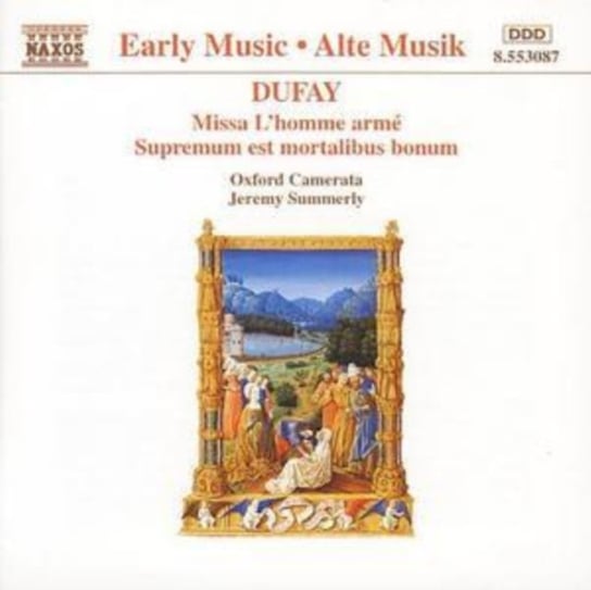 Dufay: Missa L Homme Arme Summerly Jeremy