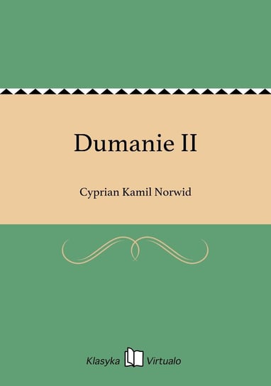 Dumanie II Norwid Cyprian Kamil
