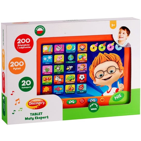 Dumel Discovery, zabawka edukacyjna Tablet Mały Ekspert Dumel Discovery