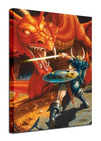 Dungeons and Dragons Red Dragon Warrior - obraz na płótnie Pyramid International