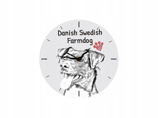 Duńsko-szwedzki pies wiejski Stojący zegar Inna marka