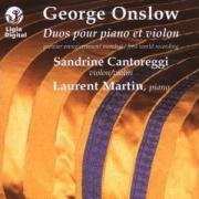 Duos für Violine und Klavier Cantoreggi Sandrine, Laurent Martin