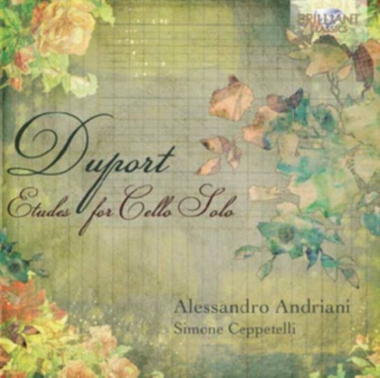 Duport: Etudes For Cello Solo Andriani Alessandro, Ceppetelli Simone