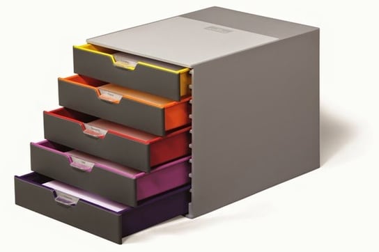 Durable, pojemnik 5 szuflad varicolor DURABLE