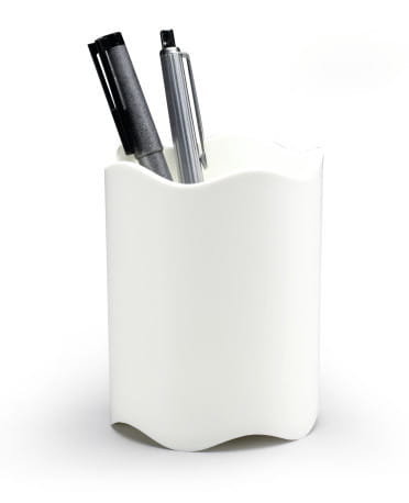 Durable Pojemnik na długopisy Trend - kolor biały Inna marka