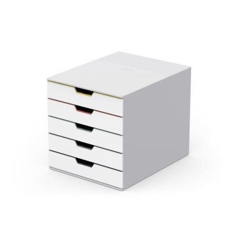 Durable, pojemnik na dokumenty z szufladkami varicolor® mix 5 DURABLE