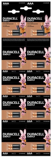 Duracell Bateria Alkaliczna Aaa/Lr03 20 Sztuk Duracell