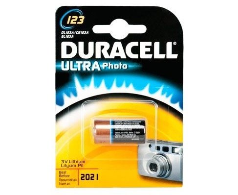 Duracell, bateria litowa CR123A 3V Duracell