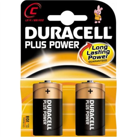 Duracell C LR14  Alkaline Plus Power MN1400  2 pc(s) Duracell