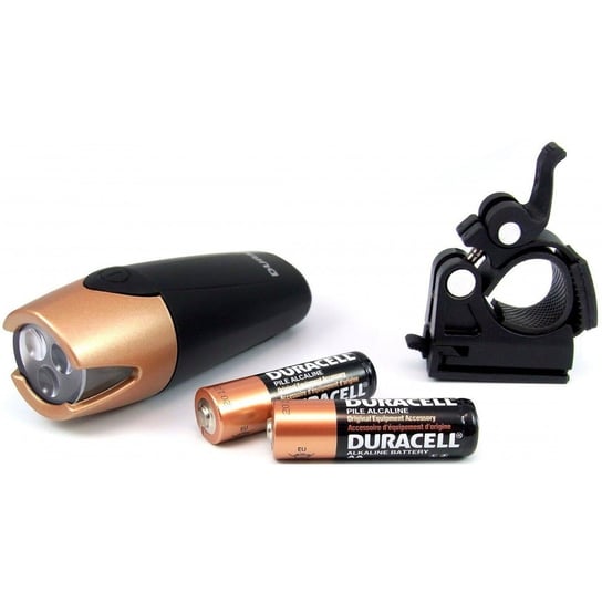 Duracell, Lampka rowerowa, przednia, 3 LED Duracell