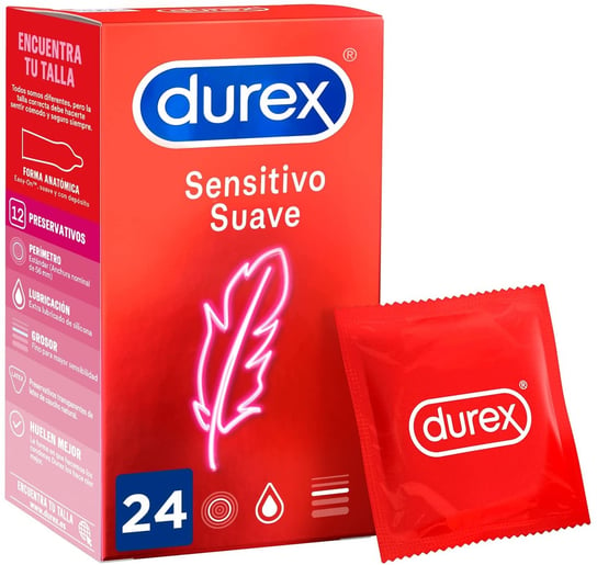 Durex, Elite, Sensitive Suave, Wyrób medyczny, 24 sztuk Durex