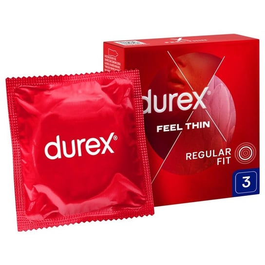 Durex, Feel Thin Classic, Wyrób medyczny, 3 sztuk Durex