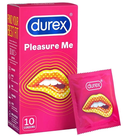 Durex, Pleasuremax, Prezerwatywy z wypustkami stymulujące, Wyrób medyczny, 10 szt. Durex