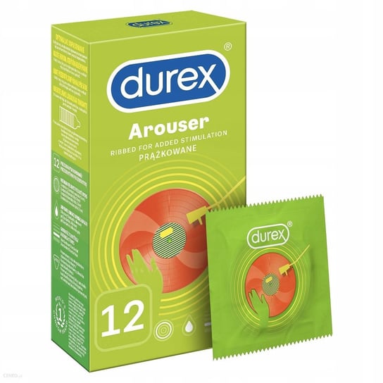 Durex, prezerwatywy Arouser, Wyrób medyczny, 12 szt. Durex