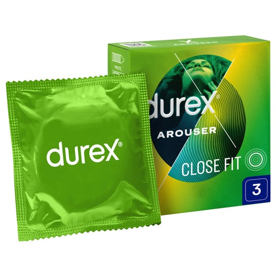 Durex, prezerwatywy Arouser, Wyrób medyczny, 3 szt. Inna marka