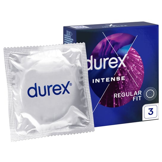 Durex, prezerwatywy Intense, Wyrób medyczny, 3 szt. Durex
