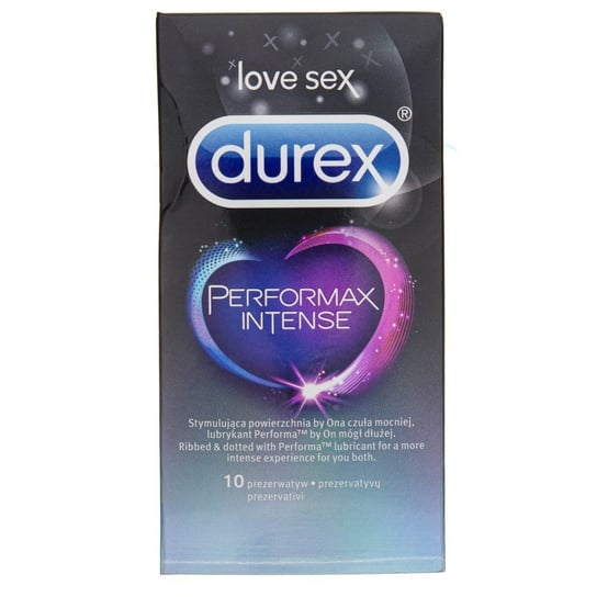 Durex, prezerwatywy Mutual Pleasure Performax Intense, Wyrób medyczny, 10 szt. Durex