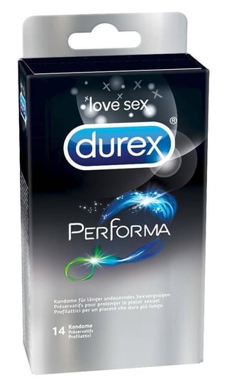 Durex, Prezerwatywy Performa, 14szt. Orion