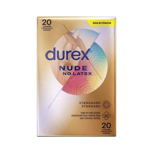 Durex Real Feel, Prezerwatywy z wypustkami, Wyrób medyczny, 20 szt. Durex
