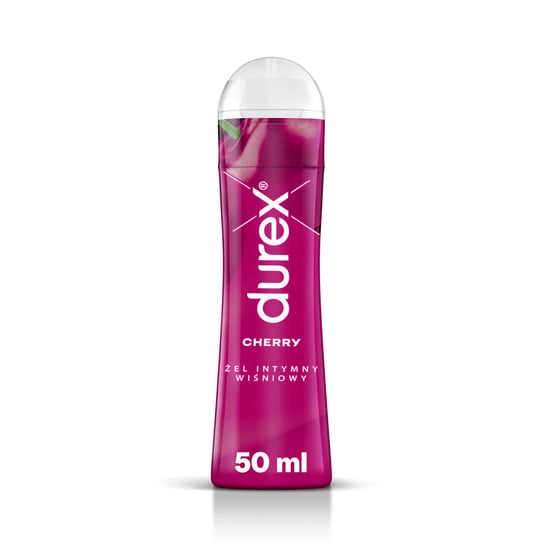 Durex, żel intymny - lubrykant smakowy Soczysta Wiśnia, Wyrób medyczny, 50 ml Durex
