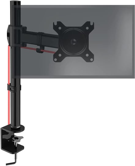 Duronic DM251X2 Uchwyt biurkowy do monitora ekranu | VESA 75 lub 100 |wieszak | ramię| maks. 8 kg |stojak | regulacja monitora Duronic