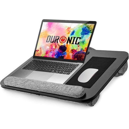 Duronic DML433 Podkładka pod laptop poduszka lekka na kolana i do łóżka miękka Duronic