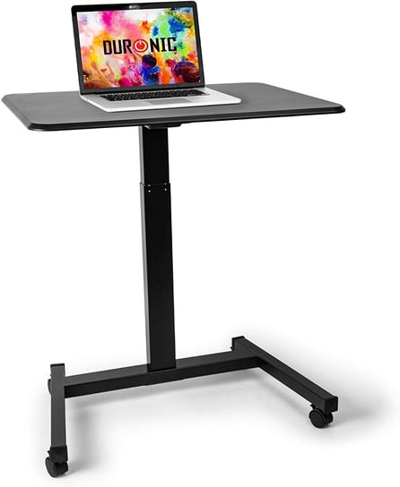 Duronic WPS47 Mobilny stolik pod laptopa regulacja wysokości praca stojąco- siezaca, kółka z blokadą maks. 30 kg Duronic