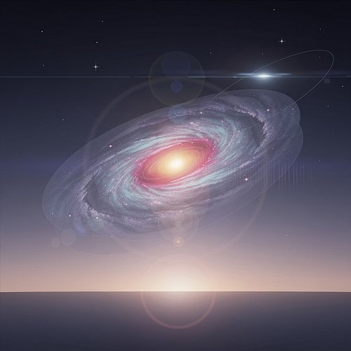 Dusk Galaxy Kurt Van Elsen