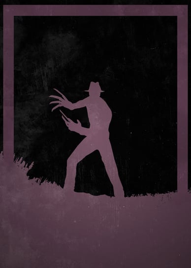 Dusk of Villains - Freddy Krueger, A Nightmare on Elm Street - plakat 20x30 cm Galeria Plakatu