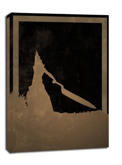 Dusk of Villains - Pyramid Head, Silent Hill - obraz na płótnie 30x40 cm Galeria Plakatu
