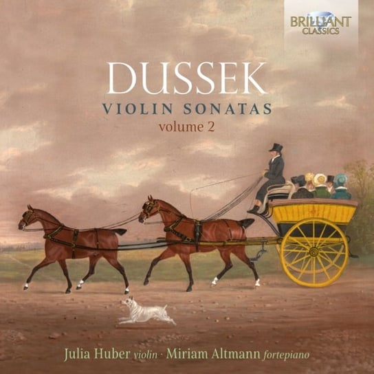 Dussek: Violin Sonatas. Volume 2 Huber Julia