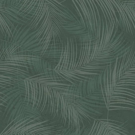 DUTCH WALLCOVERINGS Tapeta Palm, zielona Dutch Wallcoverings