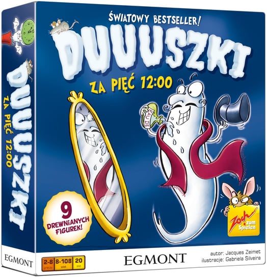 Duuuszki. Za pięć 12.00, gra imprezowa, Egmont Egmont