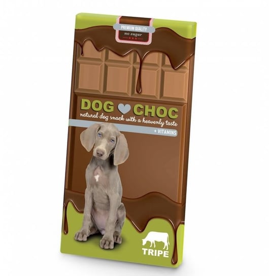 Duvo+ Dog Choc Salmon 100g, czekolada dla psów z łososiem DUVO+