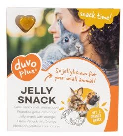 DUVO+ PRZYSMAK DLA GRYZONIA Z POMARAŃCZĄ - JELLY SNACK ORANGE 12szt Inny producent