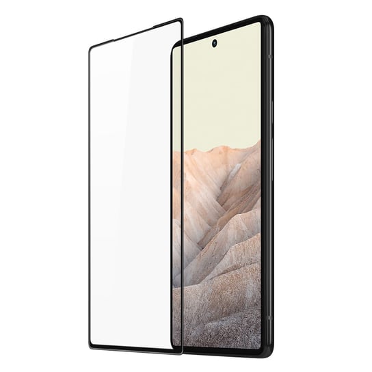 Dux Ducis 10D Tempered Glass Wytrzymałe Szkło Hartowane 9H Na Cały Ekran Z Ramką Google Pixel 6 Czarny (Case Friendly) Dux Ducis